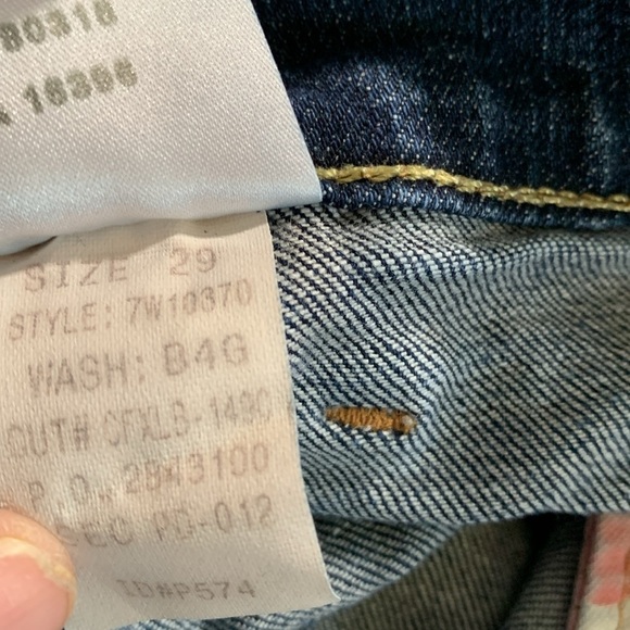 Lucky Brand Mid-Rise Flare Medium Wash Stretch Jeans size 29 - Picture 9 of 9